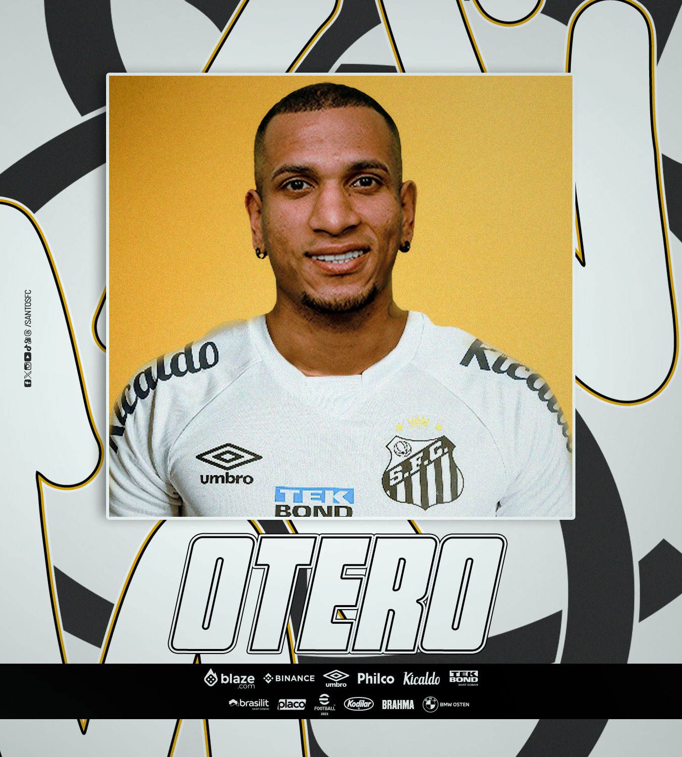 Santos anuncia meia ex-Atlético para disputa da Série B