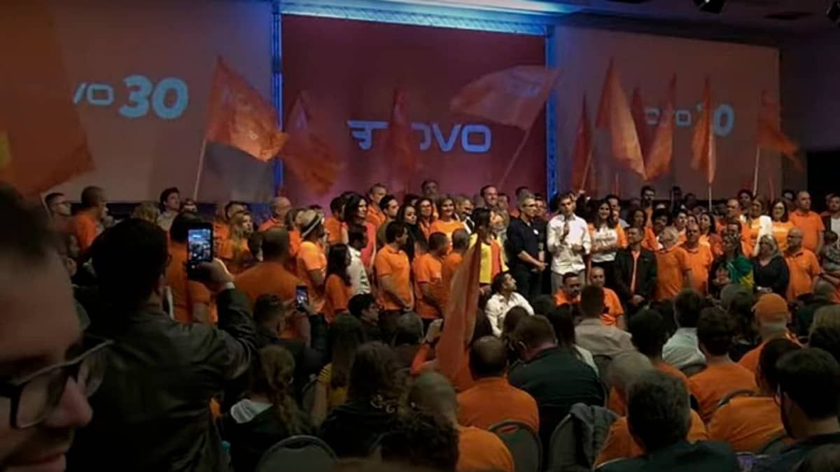 Após fracasso em 2022, Novo quer triplicar o número de votos em deputados federais