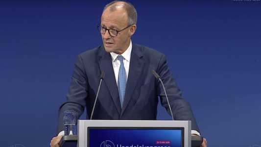 Friedrich Merz enalteceu a Alemanha e disse que comitiva do país na COP 30 ficou feliz por deixar Belém, no Pará