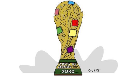 Copa do Mundo de 2030 será em três continentes