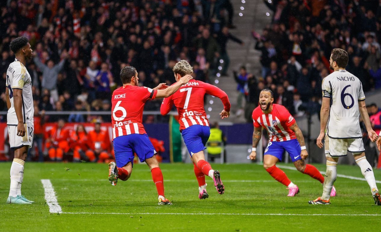 Atlético de Madrid 'dá o troco' e elimina o Real Madrid na Copa do Rei