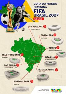 Divulgação da Copa do Mundo Feminina FIFA