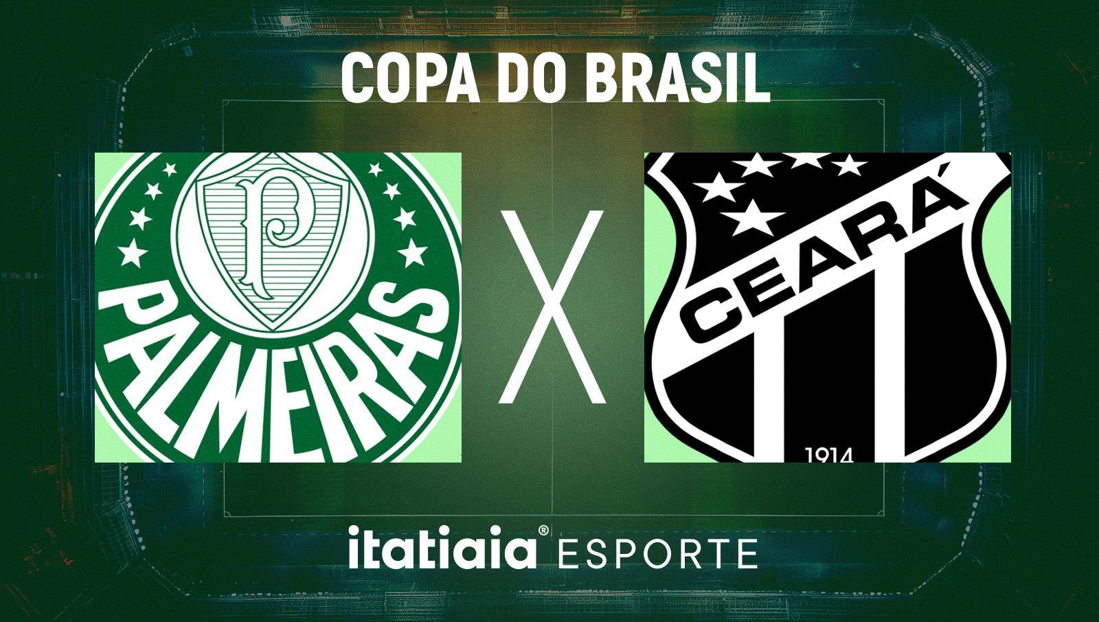 Horário e onde assistir Palmeiras x Ceará ao vivo pela Copa do Brasil