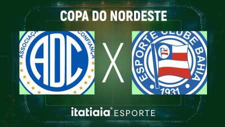 Confiança e Bahia se enfrentam no Grupo B da Copa do Nordeste 2025