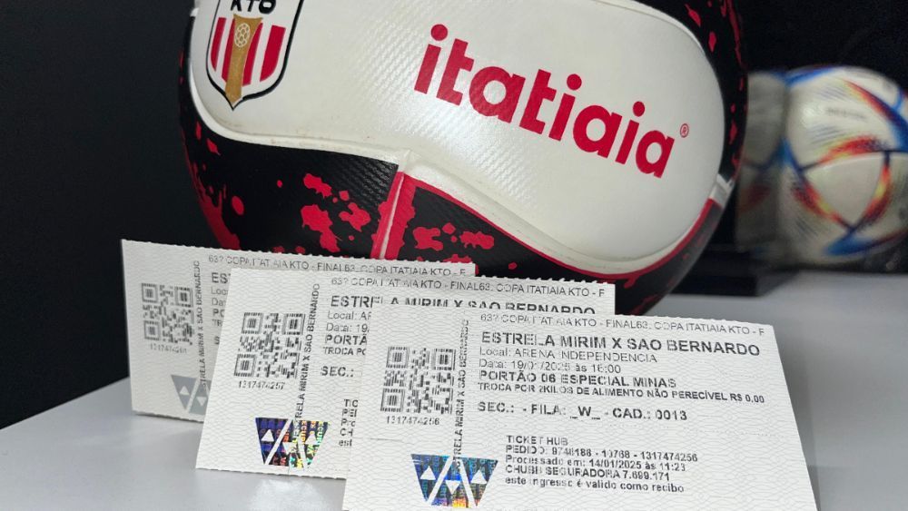 Copa Itatiaia KTO: veja os pontos de troca de ingressos para a grande final