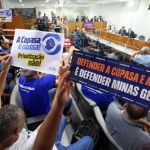 Com parecer pela rejeição de emendas, venda da Copasa será discutida na tarde desta 2ª