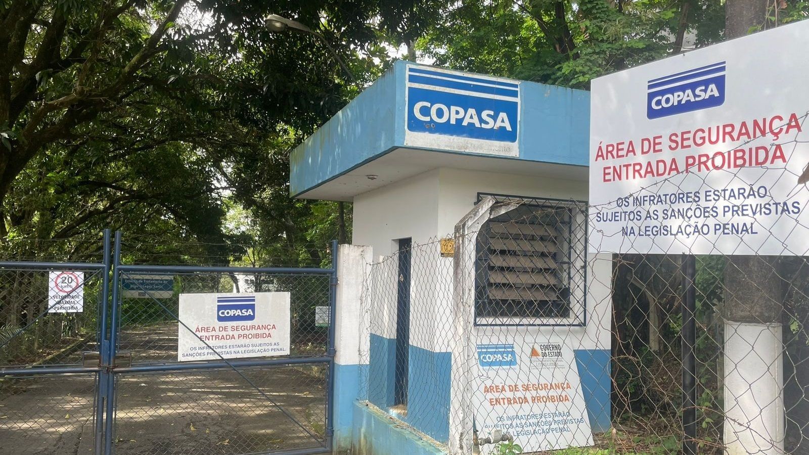 Funcionário encontra feto em estação de tratamento de esgoto na Grande BH