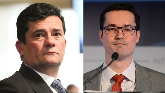 Sergio Moro e Deltan Dallagnol, dois dos principais nomes da Operação Lava Jato