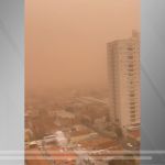 Nuvem de fumaça encobre cidades do interior de SP pelo segundo dia