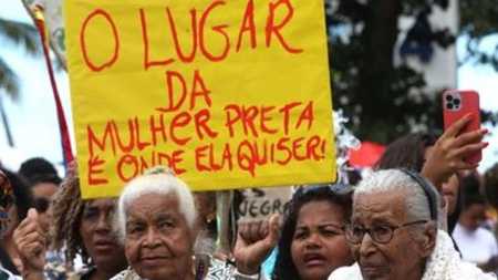 Coragem deu o tom da manifestação
