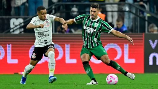 Corinthians e América empataram em 1 a 1 na NeoQuimica Arena