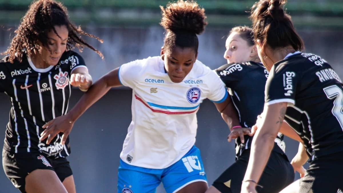 Corinthians goleia o Bahia pelo Brasileirão Feminino