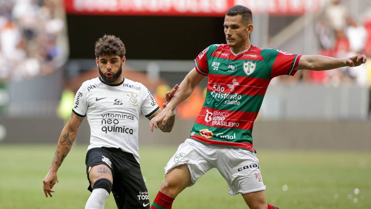 Corinthians joga mal e empata sem gols com Portuguesa em Brasília pelo Paulistão