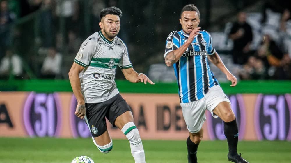 Coritiba 1 x 2 Grêmio: veja gols e melhores momentos do jogo pelo Brasileiro