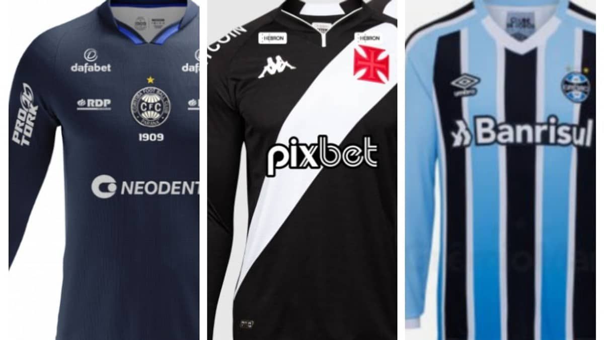 Camisas de manga longa desapareceram do futebol; entenda motivos