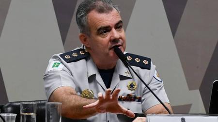 Coronel da PM, Jorge Eduardo Naime, prestou depoimento à CPMI do 8 de Janeiro nesta segunda (26)