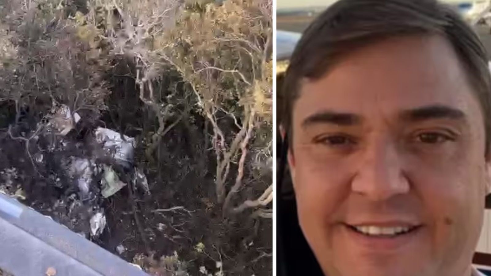 Corpo de piloto de avião que caiu no interior de São Paulo é encontrado