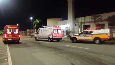 Corpo de Bombeiros e Samu foram acionados para auxiliar na ocorrência