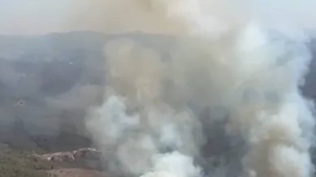 Incêndio atinge Parque Nacional Serra do Gandarela, na Grande BH