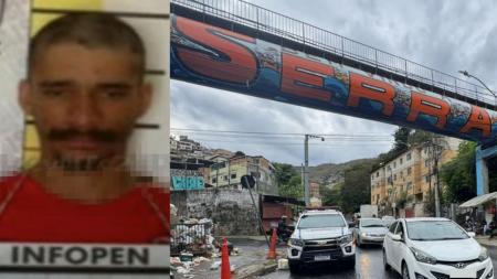 Corpo de 'Cabelinho' (foto) foi abandonado embaixo do 'Canão da Serra'