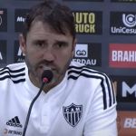 Atlético: exigente, Coudet aprova estreia, mas destaca correções para sequência da temporada