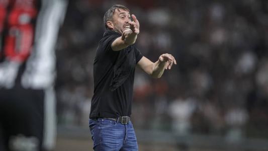 Coudet comemorou a vitória no primeiro duelo das oitavas da Copa do Brasil
