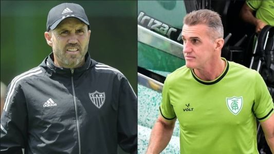 Coudet e Mancini: um deles conquistará o primeiro título mineiro da carreira
