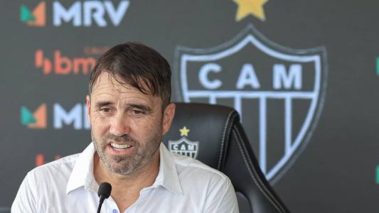 Coudet foi apresentado em 15 de dezembro como novo técnico do Atlético