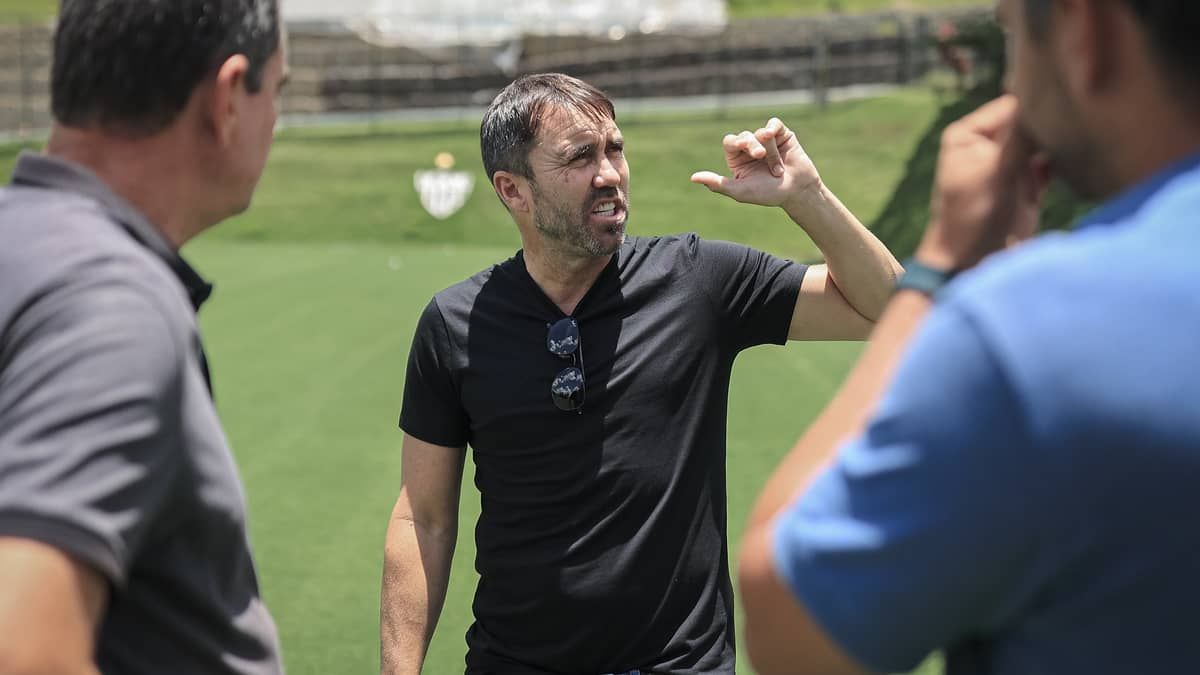 Caso deixe o Atlético, Coudet terá trabalho mais curto como técnico