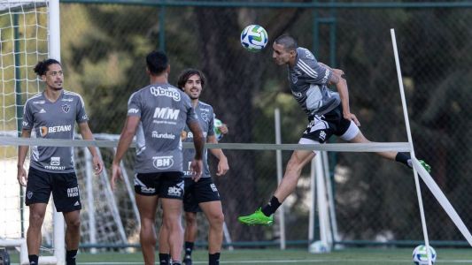 Coudet pode promover algumas alterações no Atlético para a estreia na Copa do Brasil