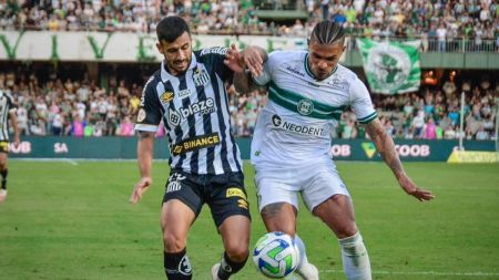 Coxa empata com Santos no Brasileirão