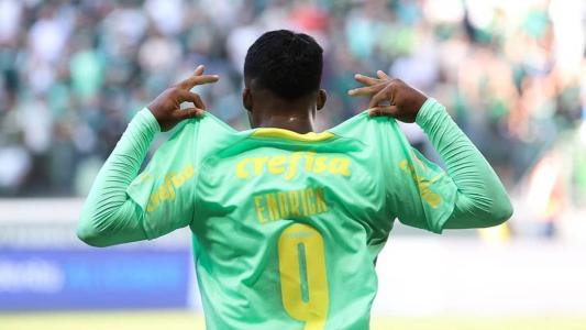 Craque do Palmeiras, Endrick marcou o primeiro gol do Campeonato Brasileiro 2023