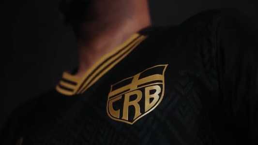 CRB lançou uniforme preto