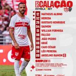Escalação do CRB: Daniel define time com mudanças para enfrentar o Atlético