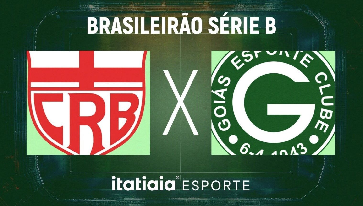 Horário e onde assistir ao vivo CRB x Goiás, pela Série B