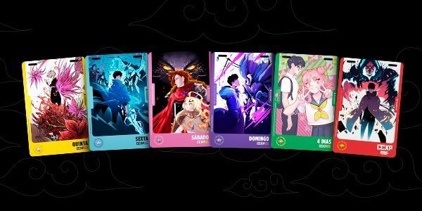 CCXP25 terá credenciais com artes de animes da Crunchyroll; veja