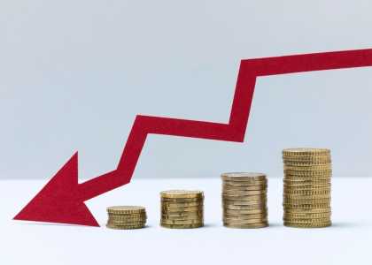 Volume real de recursos disponíveis para a indústria de transformação encolheu 40%