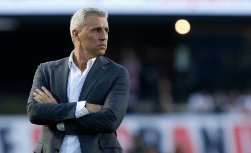 Hernán Crespo em São Paulo 3 x 1 Fluminense pelo Brasileirão 2025
