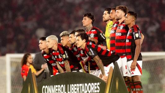 Time do Flamengo para a ida da semifinal da Copa Libertadores de 2025