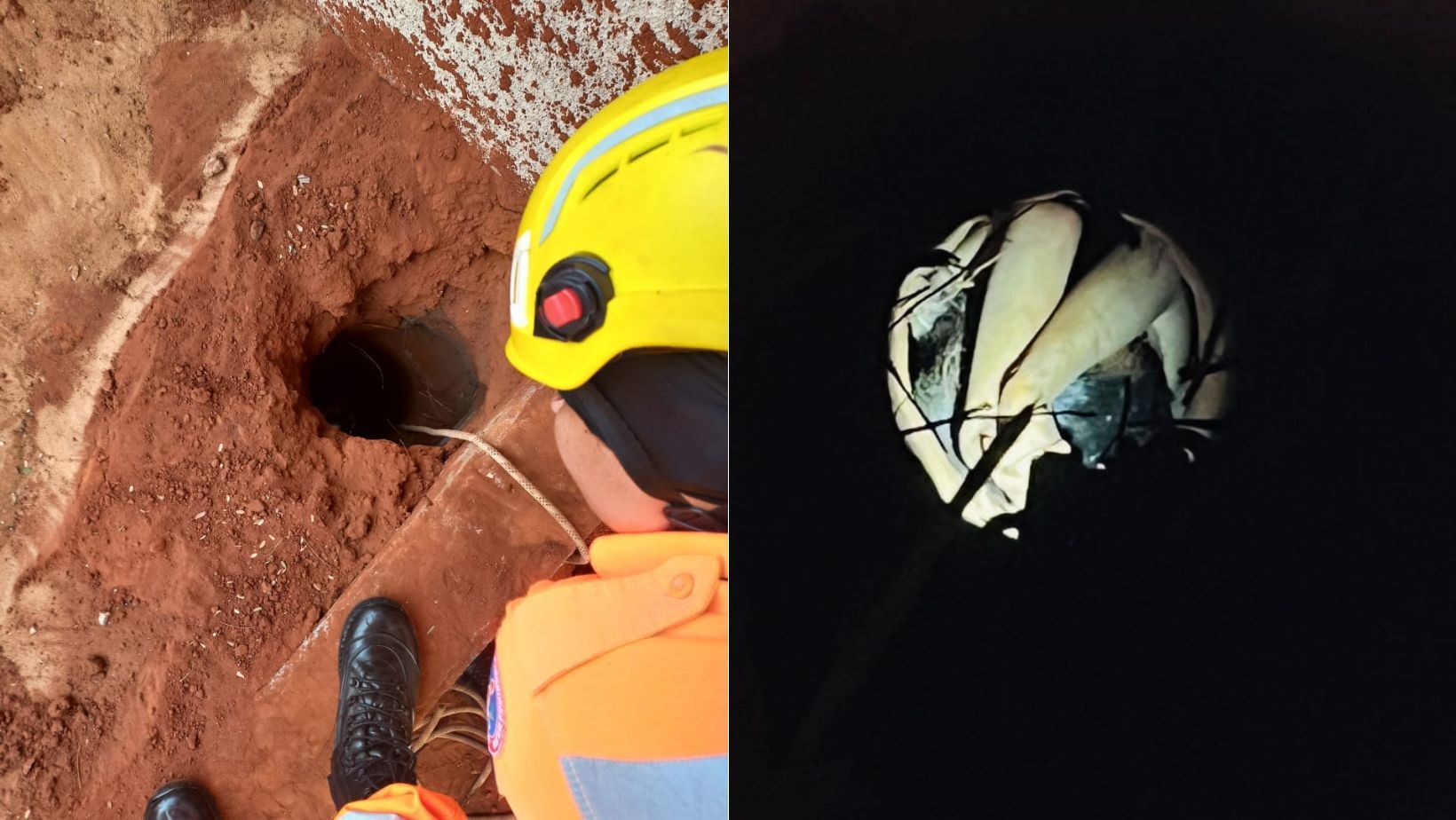 Criança de 6 anos cai em tubulão de obra de 5 metros de profundidade no interior de MG