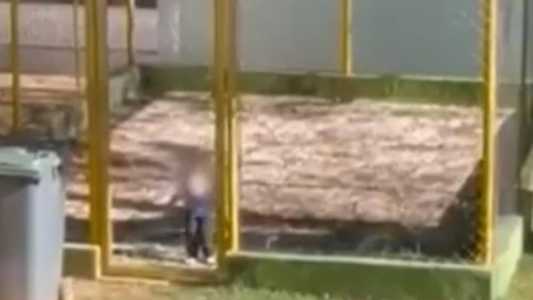Criança é flagrada em espécie de jaula, caso aconteceu em Sorocaba - SP.