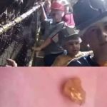 Aluno encontra pepita de ouro durante excursão escolar a mina desativada há um século em Minas Gerais
