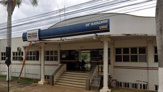 Criança foi resgatada pela Polícia Militar de Unaí