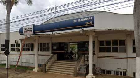 Criança foi resgatada pela Polícia Militar de Unaí