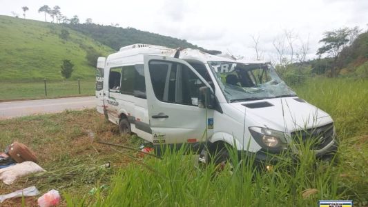 Criança que morreu estava na van
