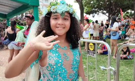 Fotos de crianças fantasiadas no Carnaval
