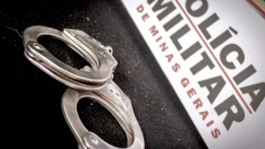 Criminoso é preso pela Polícia Militar na cidade de Botelhos