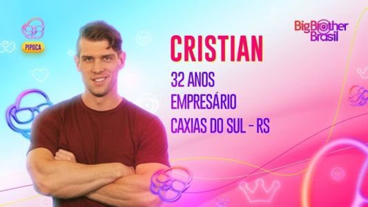 Cristian é o nono pipoca anunciado para o BBB 23