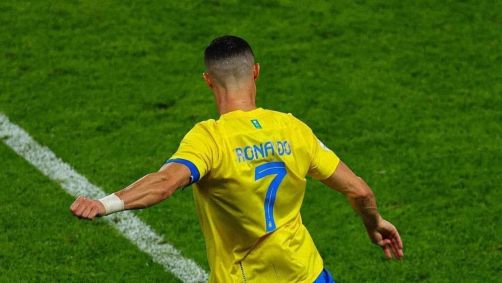 Cristiano Ronaldo durante partida pelo Al-Nassr