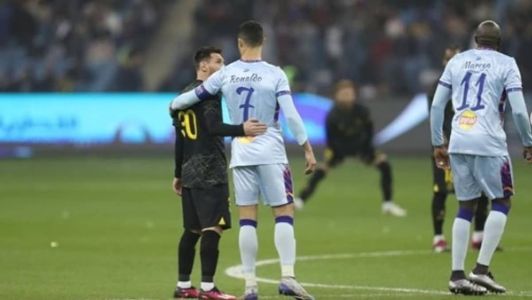 Cristiano Ronaldo e Messi, adversários históricos, se enfrentaram nesta quinta (19)